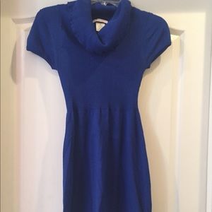 Royal Blue Sweater Dress